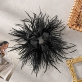 Elastic Head Rope Head Rope Women Hair Accessories Satin Hair Ring Female Hair Ties Feather Hair Rope Korean Style Scrunchies