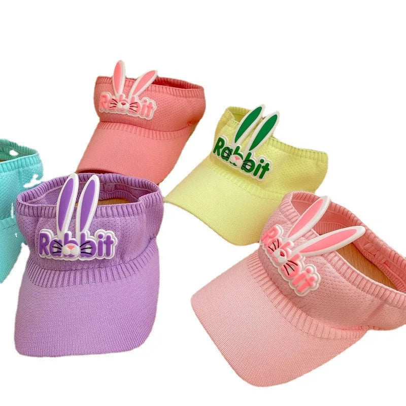 Sport Empty Top Cap Sun Hats for Baby Girls Boys Visor Hat Adjustable Outdoor Cap
