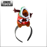 5PCS Headband Cartoon Mouse Hairband New Cartoon Plush Doll Headband French Wide-brim Hairpin Photo Headwear Creative Girl Gift