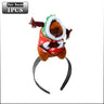 5PCS Headband Cartoon Mouse Hairband New Cartoon Plush Doll Headband French Wide-brim Hairpin Photo Headwear Creative Girl Gift