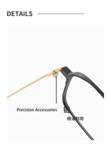 Light Pure Titanium Frames Retro Polygon Spectacle Pilot Ultra Double Bridge Customized Optical Prescription Eyeglasses Man