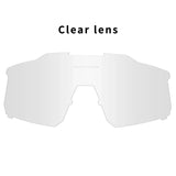 KE9022 Full Red Blue Green Polarized Lens Photochromic Replacement Lenses Cycling Bicycle Sun Glasses Eyewear frame Suitable