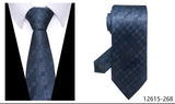 100% Silk Brand Purple Tie Men Necktie High Quality Mix Colors Silk 7.5 cm Gravatas Accessories Wedding April Fool's Day