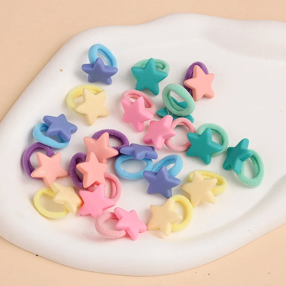 Baby Girls Small Tie Head Rope Children's Rubber Band Does Not Hurt Hair Elastic Hair Bands Kids Hair Chirp Scrunchies Headdress