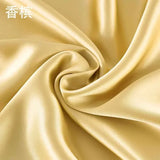 19 Momme Width 114cm 100% Pure Natural Mulberry Silk Fabric Make Clothing/Pillowcase/Eye Mask/Nightcap/Bedding/Pajamas Fabric
