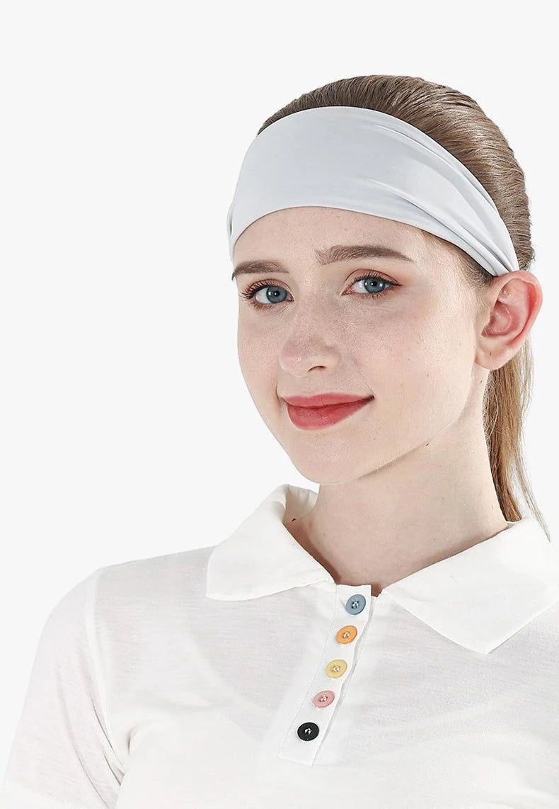Sports Headbands for Men Women 1PC Non-Slip Moisture Wicking Workout Sweatband Fitness Running Cycling Football Yoga Hairband