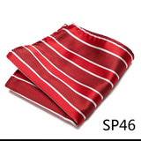 High Grade 2023 New Style Hot sale Silk Handkerchief Black Suit Accessories Solid Men Abraham Lincoln's birthday Pocket Square