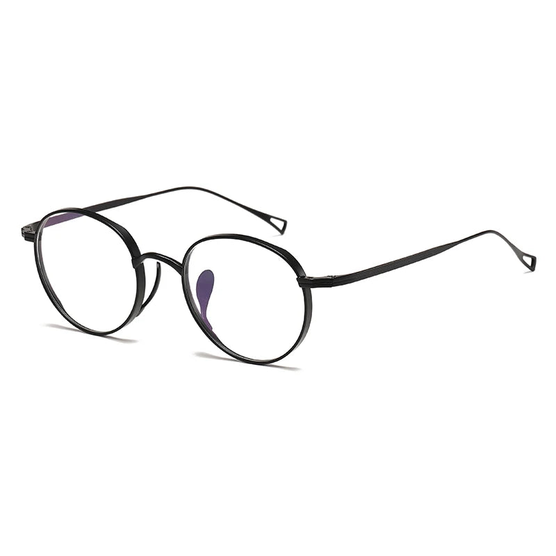 2015 Round Eyeglass Titanium Retro Square Glasses Frames Men Women Eyeglasses Frames Eyewear Business Korean Spectacles Frame