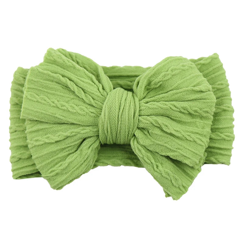 Baby Girl Bows Headband Newborn Turban Hairbands Kids Red Head Band Outdoor Toddler Children HeadWrap Hair Accessories