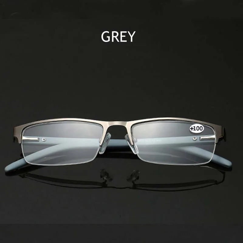 Titanium Alloy Frame Presbyopic Glasses Women Far Sight Eyeglasses Finished Optical Business Reading Eyewear Diopter +1.0 TO+4.0