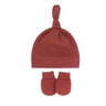 Newborn Baby Hat with Gloves Autumn Winter Warm Cotton Kids Beanies Stuff Children Accessories Infant Nightcap 0-6 Months Babies