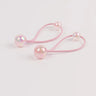 2pcs/lot Ponytail Ball Hair Ties For Girls Elastics Hairband Colorful Twin Bead Pom Balls Hair Rope Kids Hair Accessories