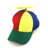 Fashion Colorful Bamboo Dragonfly Patchwork Baseball Cap Adult Kid Helicopter Propeller Funny Cotton Parent-child Snapback Hats