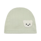 Newborn Baby Turban Hats Spring Autumn Models 0-6 Months Boys Girls 95% Cotton Fetal Hopstial Caps Infant Beanies Accessories