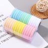 30Pcs/Set Women Elastic Hair Bands Girls Colorful Nylon Rubber Bands Headband Scrunchie Kids Ponytail Holder Hair Accessories