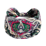 Women Hair Bands Headband Bohemian Sports Run Bandage Elastic Girl Wide Headband Print Wide Headwrap Headpiece Hairband Ladies