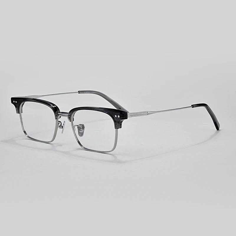 2024 new Italian imported titanium eyeglasses frame star the same fashion VENUS men reading myopia presbyopia optical glasses