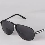 Double Lens Sunglasses and Reading Glasses Dual Function Glasses Metal Eyeglass Frame Sunglasses
