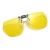 Oversized Polarized Clip-on Sunglasses Men Frameless Filter UV400 Protection Polygon Eyewear Clip Lens Sun Glasses