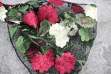 New Wide Headband for Women Ethnic Embroidery Flower Mesh Wide Edge Headbands Hibiscus Mutabilis Lace Bandaba Turban Headwear