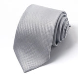 High-quality Wedding Ties For Men Fashion New Style Blue Strip Print Neckties Daily Office Apparel Accessories Gift For Man