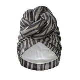 New African Turban for Women Large Flower Stretch Turban Headwrap Beanie Hat Ladies Turbante Mujer Bandanas Chemo Cap Head Cover