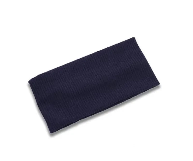New Knitted Hair Bands Women Fashion Wide Elastic Headband Sport Yoga Hairband Soft Wash Face Makeup Headwrap Hair Accessories
