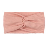 1PC Children's Headbands, Ribbed Crossed Wide Band Stretchy Headbands, Hair Hoops, Baby Hair Accessories, Baby Headbands