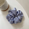 Korean Woman Big Elegant Silk Elastics Hair Band Girls Solid Color Scrunchies Hair Ties Ladies Ponytail Hold Hair Accessories