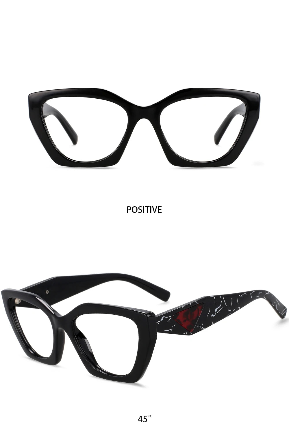55405 New Brand Blue Light Blocking Computer Glasses Women Fashion TR90 Frame Vintage Square Eyewear Anti Eyestrain Eyeglasses