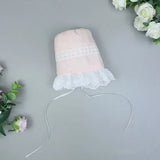 20CM Doll Hat Cute Lace Princess Miniature Hat Nightcap Soft Bonnet Cap For Idol Dolls Accessories Photography Props Kids Toys