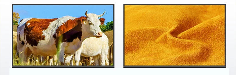 Labor Protection Cowhide Gloves Double-layer Yellow Safety Welding Wear-resistant Gloves Personal Protective Equipment
