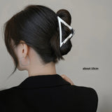 2023 New Fashion Metal Hair Claws Clip for Women Girls Trendy Hair Clip Barrette Hairpins Party Headwear Hair Accessories Tiara