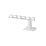 1pc wall mounted non perforated baseball cap hook, smooth and burr free, 6-hook design, multifunctional storage