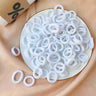 20pcs Kids Elastic Hair Bands Girls Plush Ball Rubber Band For Children Sweets Scrunchie Hair Ties Clip Baby Hair Accessories