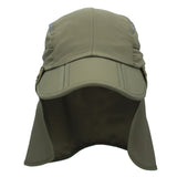 Connectyle Boys Girls Kids Summer UPF 50+ Sun Protection Cap Adjustable Quick Dry  Detachable Fishing Hat with Neck Flap