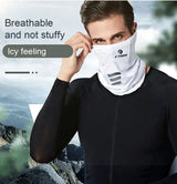 X-TIGER Cycling Face Mask Absorb Sweat Breathable Fishing Training Sport Face Scarf Neck Gaiter Summer Face Bandana