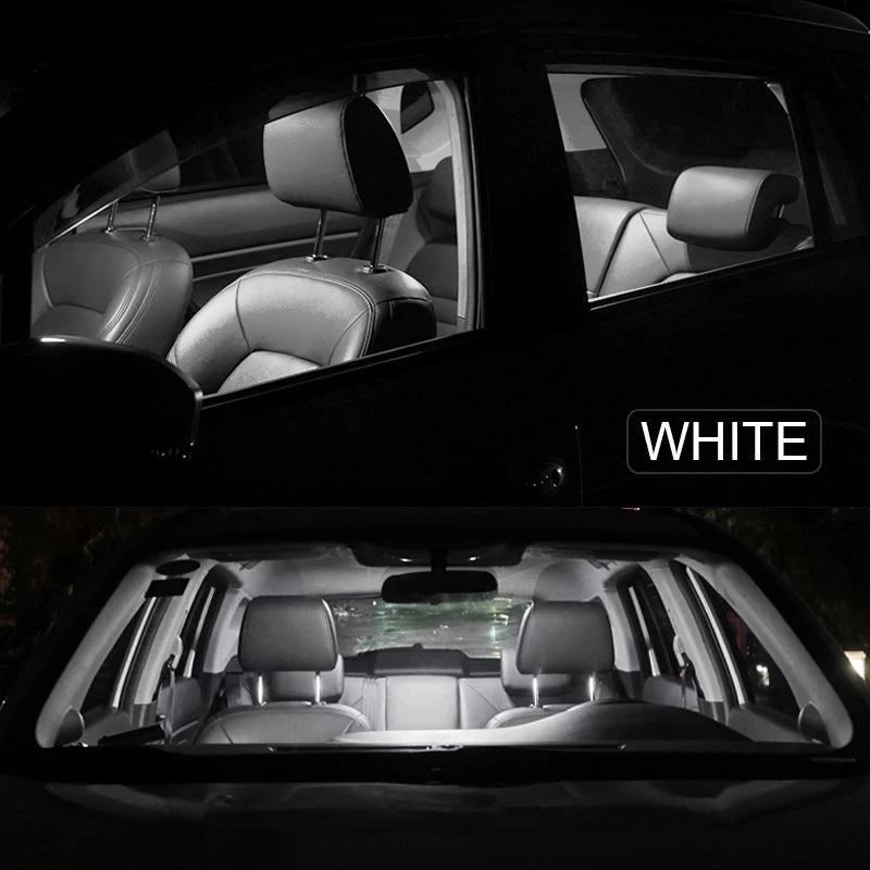 14Pcs Canbus LED Interior Vanity Mirror Roof Light Kit For Mini R56 Cooper One JCW 2007 2008 2009 2010 2011 2012 2013 Car Bulbs