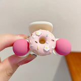 2023 Kawaii Hair Clip Bear Cherry Cat Alloy Girls Hair Claws Clips for Women Hair Accessories Korean Trendy Hairpins Head Wear