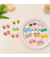 Hair Accessories Girls Bands Bandeau Cheveux Scrunchies Elastic Fille Korean Haarband Rubber Brown Children Gomas Gift Kids
