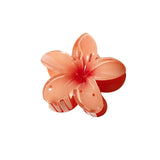 Hawaiian Gradient Hair Clips Flower Hair Claws Big Size Fashion Head wear Hairpin for Women Girls Crab Barrette Hair Accessories