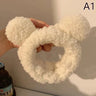 Wide Hairband Headpiece Cute Bear Ears Plush Face Wash Make-up Hair Band Wide Edge Hair Band Headdress
