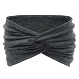 Twisted Wide Headbands for Women Extra Large Turban Workout Headband Fashion Yoga Hair Bands Boho Twisted Thick Hair Accessories