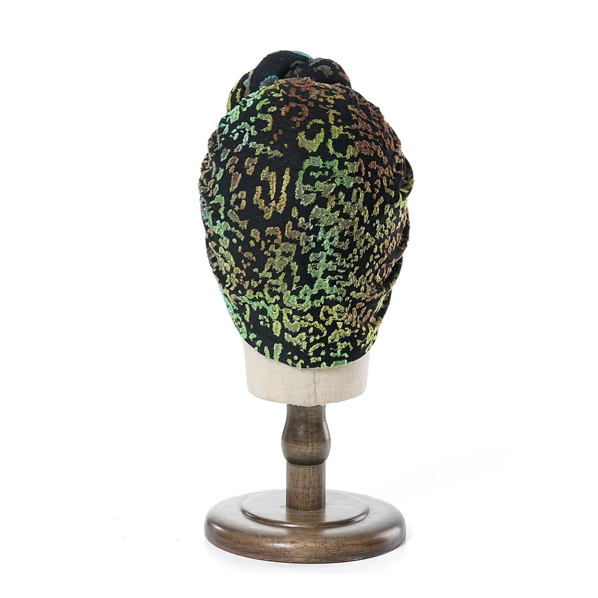 2024 African Pattern Floral Print Turban for Women Pre-Made Top Knot Head Wraps Flower Stretch Hijab Chemo Cap Headscarf Beanie
