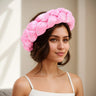 Women Braids Headbands Candy Color Elastic Hairbands Female Bandanas Girls Diamonds Hair Bands Headwear Accessories