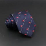 Cute Cartoon Pattern Animal Floral Printed Tie For Men Narrow Slim NeckTie Wedding Red Navy Party Ties Cravat Accessories Gifts