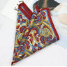 New Dot Red Print Pocket Square Floral Chest Towel Paisley Suits Wedding Gentlemen Hankies Men's Handkerchiefs Pocket Squares