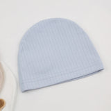 Newborn Baby Turban Hats Spring Autumn Models 0-6 Months Boys Girls 95% Cotton Fetal Hopstial Caps Infant Beanies Accessories
