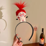 Ratatouille Hairband Cute Headband Kawaii Plush Hair Accessory Color Doll Wide-Brimmed Hairpin Creativity Headdress Gift