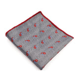 High Grade New Style Jacquard Woven Hanky Pocket Square Dot Striped Floral Handkerchief Fit Formal Party Workplace Suit Gift
